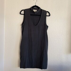 Cloth and Stone tencel V-neck dress extra small
